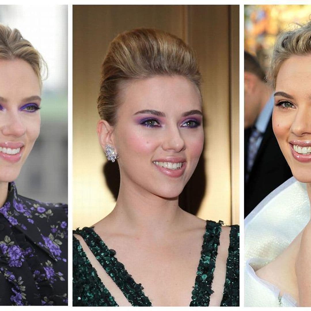 Scarlett Johansson’s best updos - from casual to glam