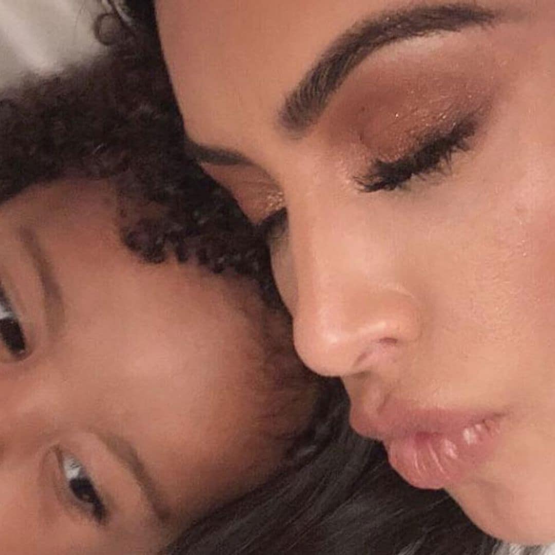 Kim Kardashian's boys Saint and Psalm are the sweetest in new photo