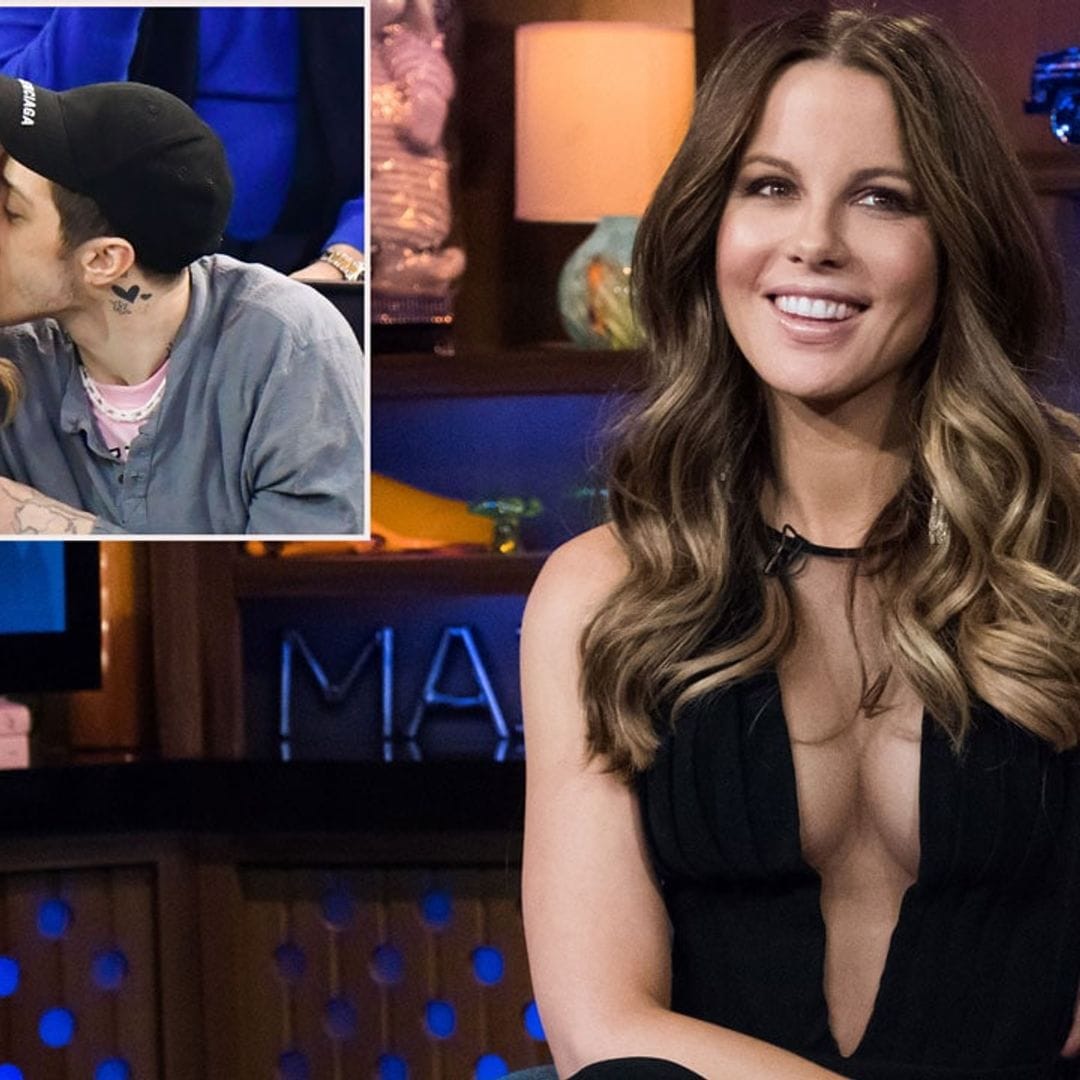 Kate Beckinsale reacts to THAT makeout picture with Pete Davidson