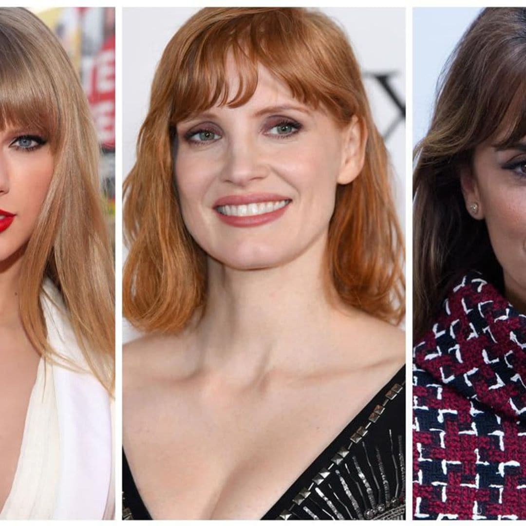 Celebrity hairstyles: How to choose the right bangs for your face shape