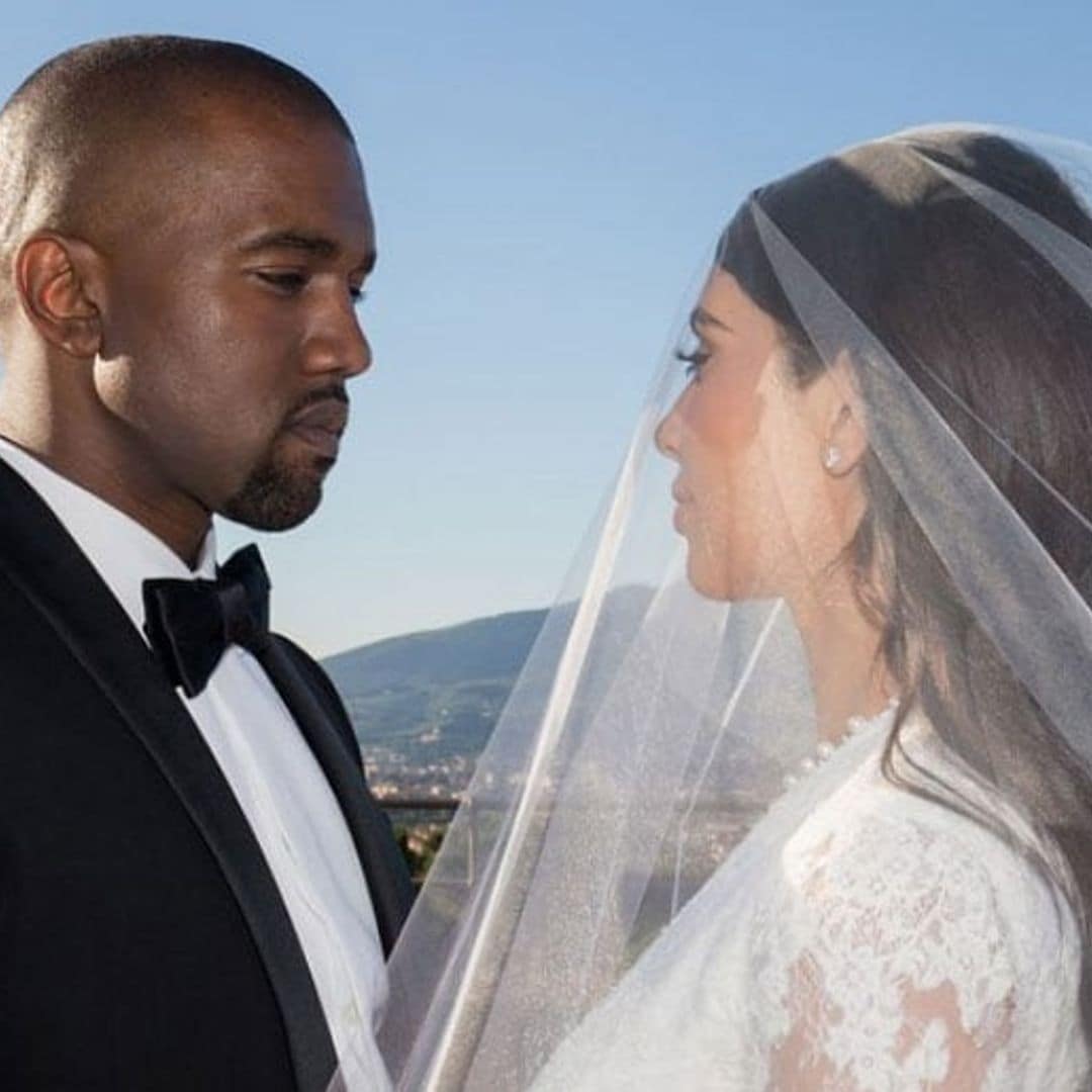 Kim Kardashian celebrates five year anniversary with Kanye West with sweet photos