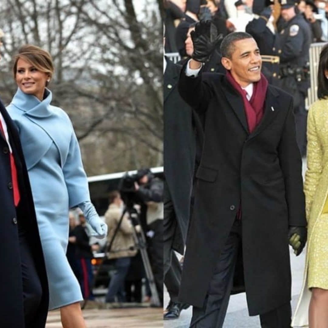 Melania Trump and Michelle Obama: How their inauguration style compares