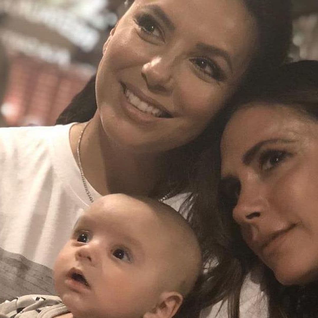 Eva Longoria turns to BFF Victoria Beckham for motherhood advice