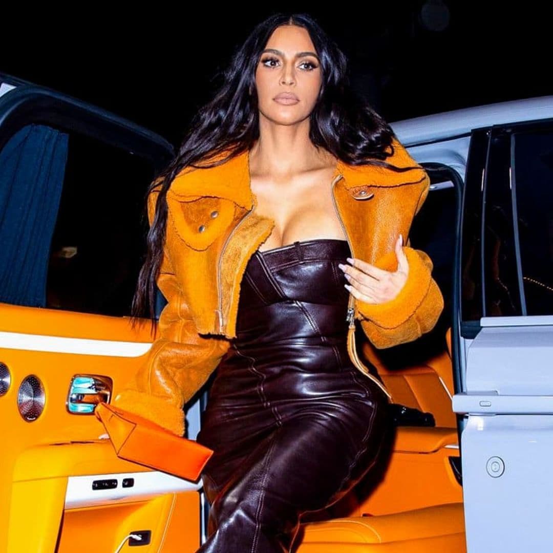 Kim Kardashian makes the gas station her runway while wearing her ex-husband’s YEEZY line