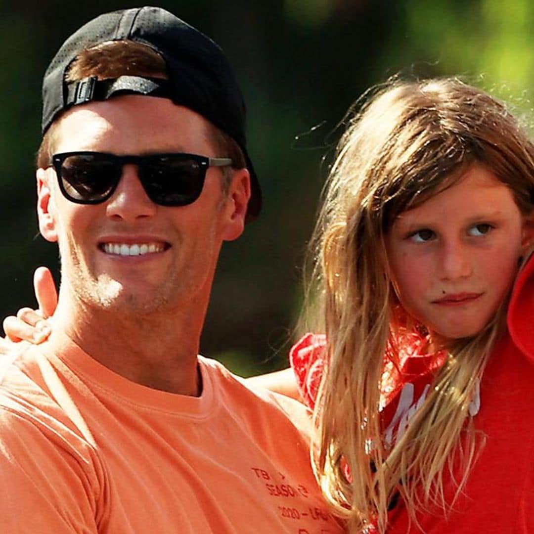 Tom Brady steps out with kids following divorce from Gisele Bündchen