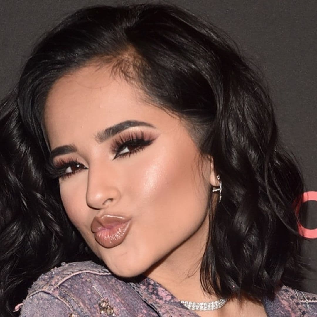 A 10-year-old Becky G imitates Selena Quintanilla in this #10yearchallenge video!