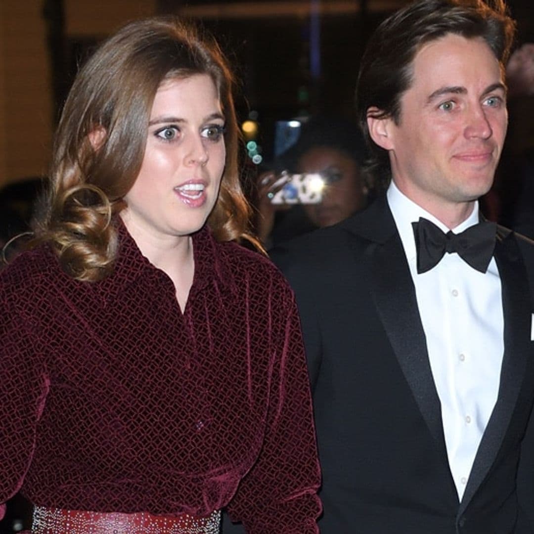 Princess Beatrice and boyfriend Edoardo Mapelli Mozzi coordinate outfits for date night