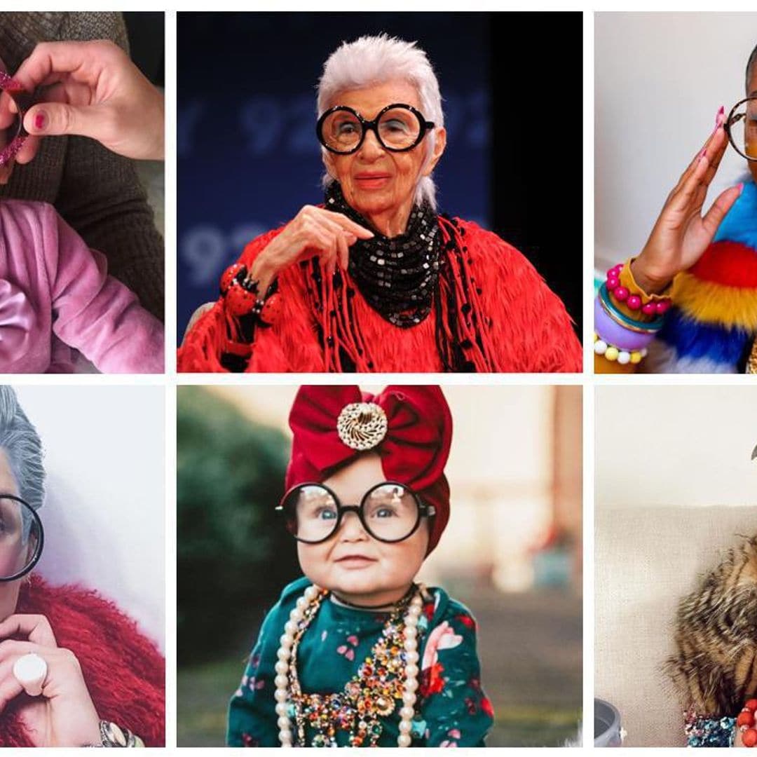 The best dressed award goes to... Iris Apfel’s fans