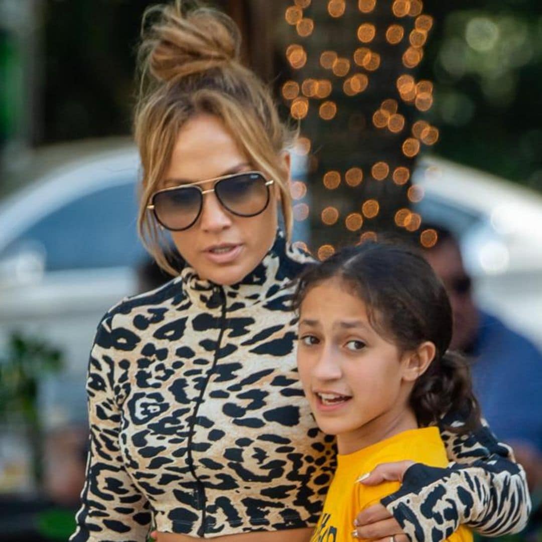 Jennifer Lopez and daughter Emme enjoy Miami, post-Super Bowl