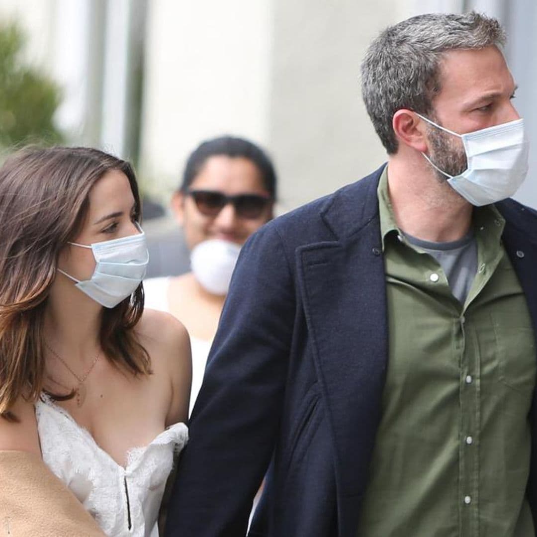 Ben Affleck and Ana de Armas step out with his and Jennifer Garner’s kids