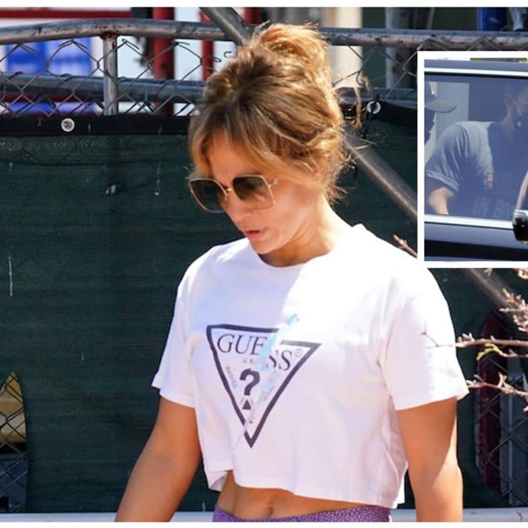 Jennifer Lopez takes Ben Affleck on a romantic date to the gym in Miami