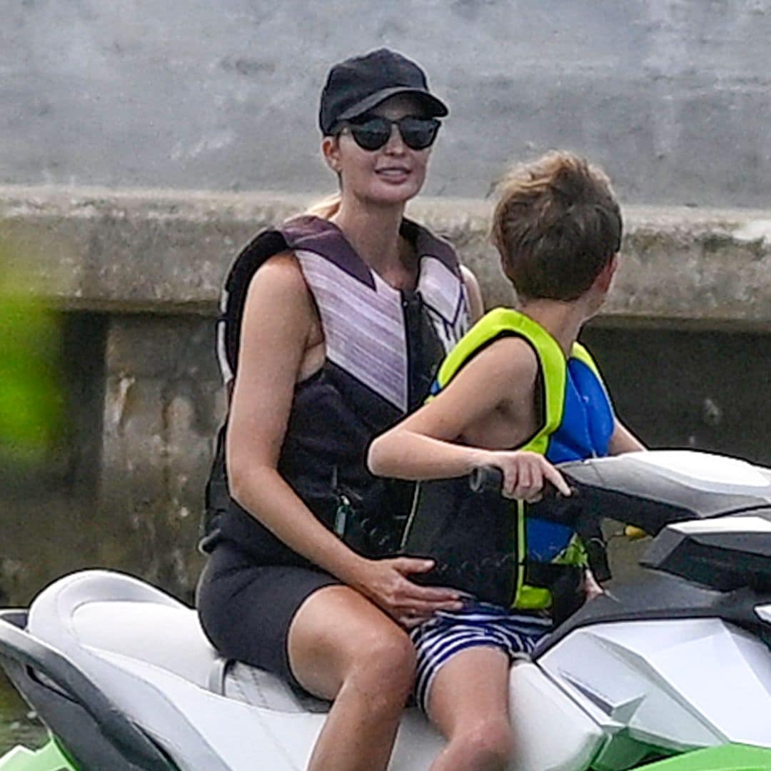 Ivanka Trump and Jared Kushner teach their Kids to drive jet skis in Surfside