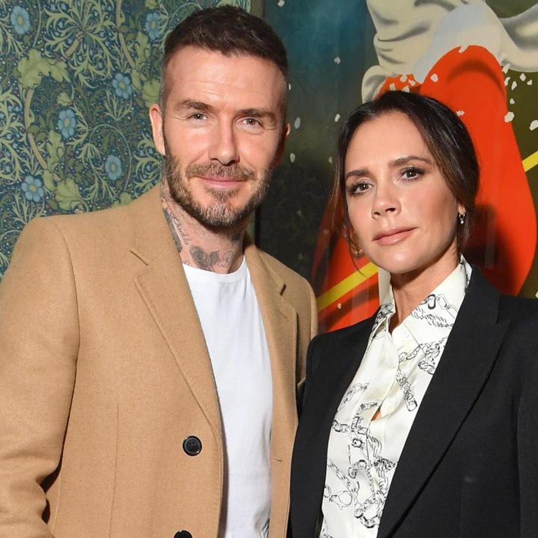 David Beckham reveals Victoria broke her foot in a ‘gym accident’