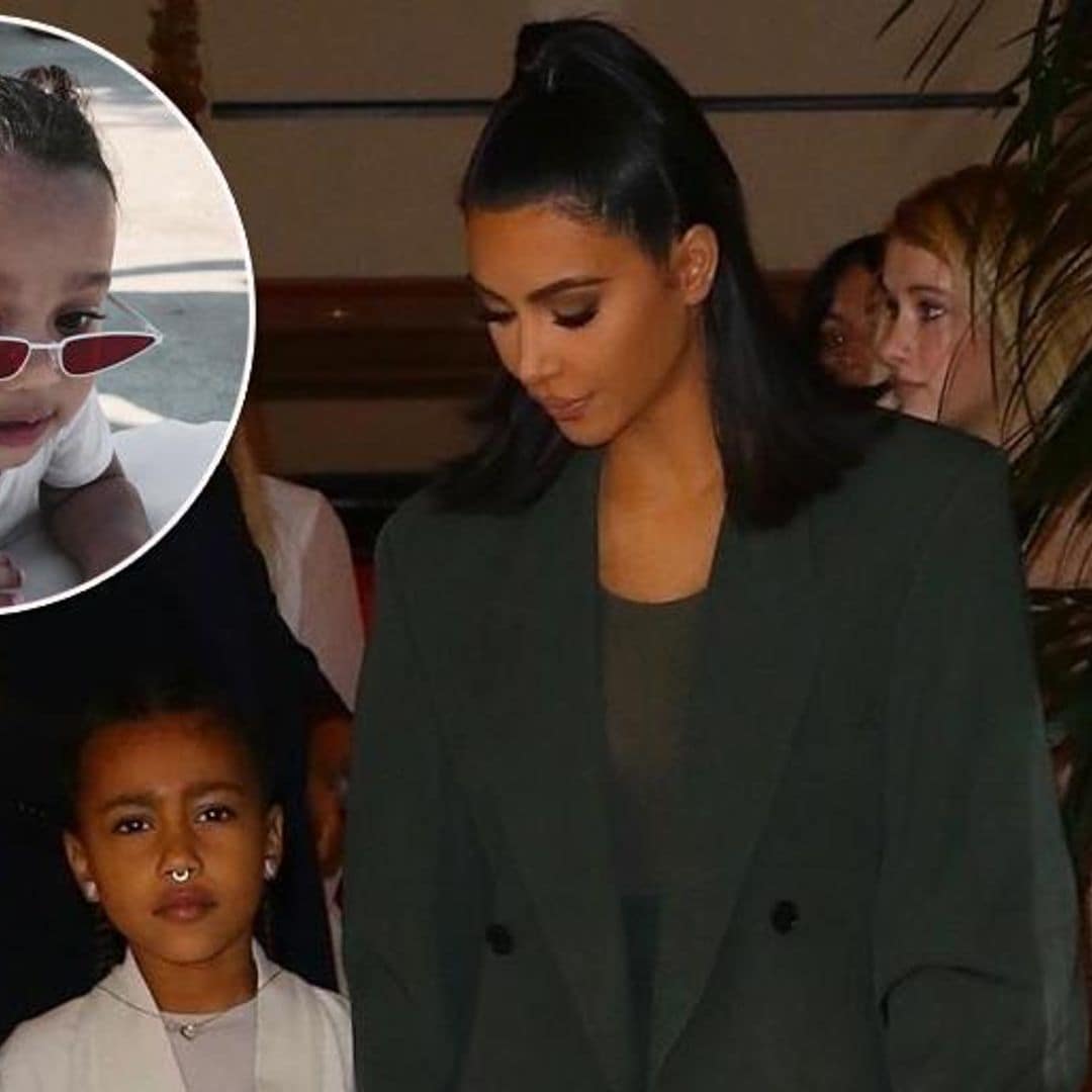 Little influencers! Kim Kardashian's daughters North West and Chicago rock '90s style