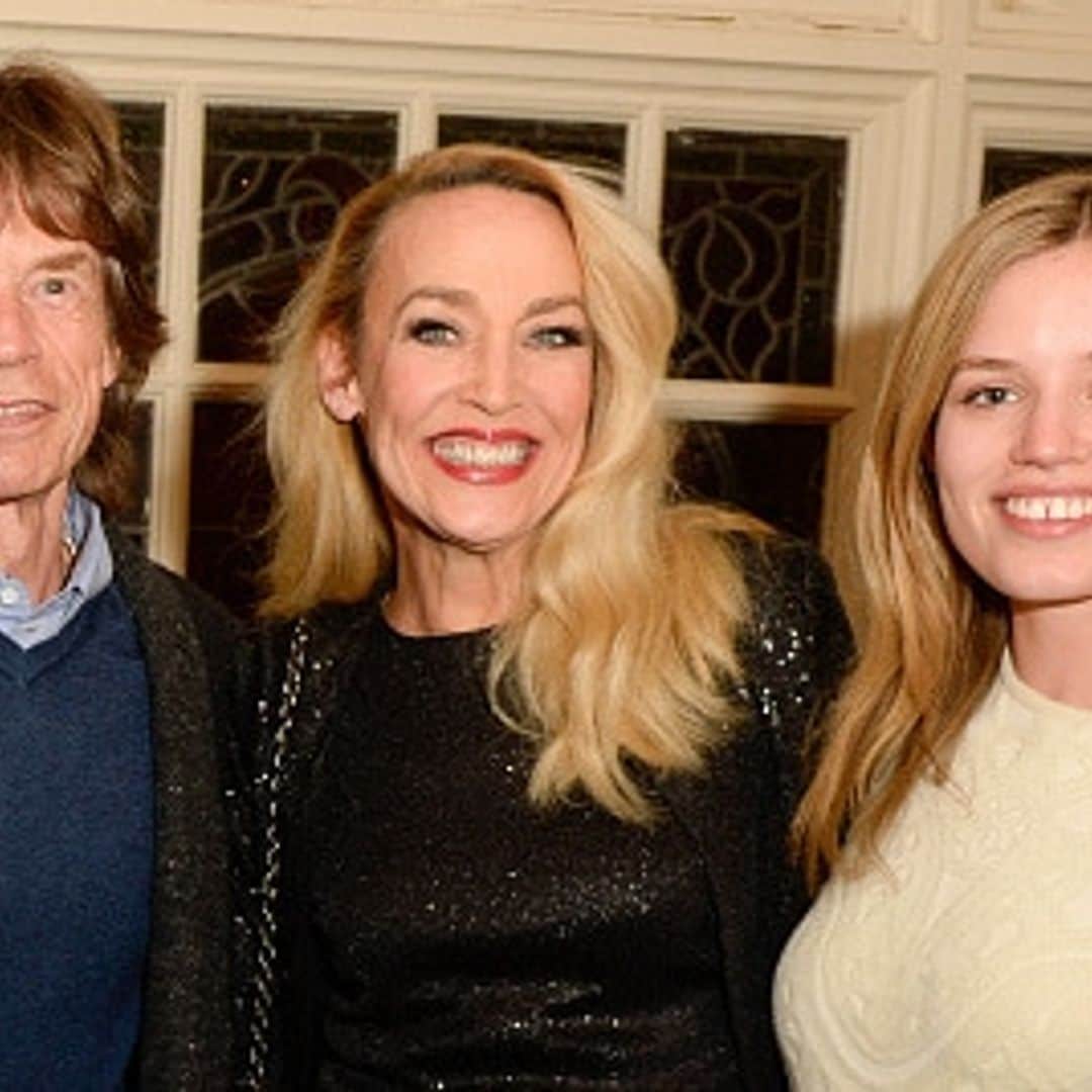 Mick Jagger supports Jerry Hall in new theater role