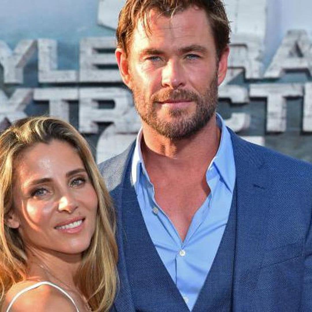 Elsa Pataky & Chris Hemsworth look ripped in new family beach photos