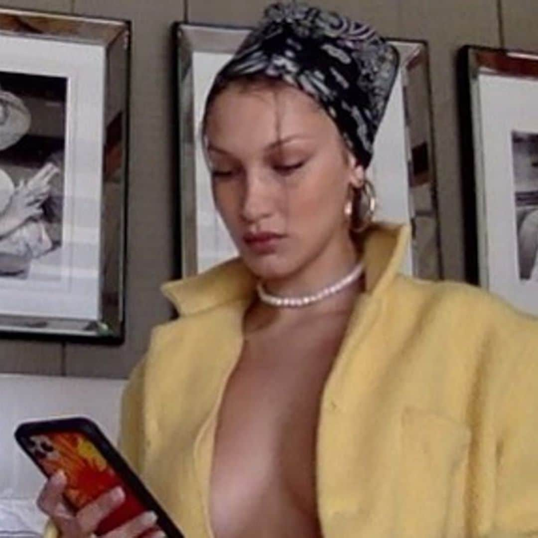 Bella Hadid is back to Instagram after doing a social media cleanse