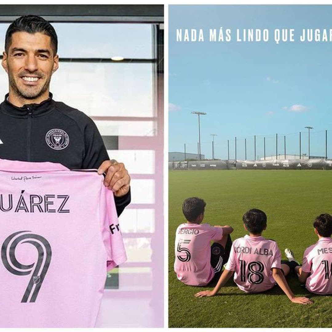 Luis Suárez joins his friends Lionel Messi, Sergio Busquets, and Jordi Alba as Inter Miami’s new player