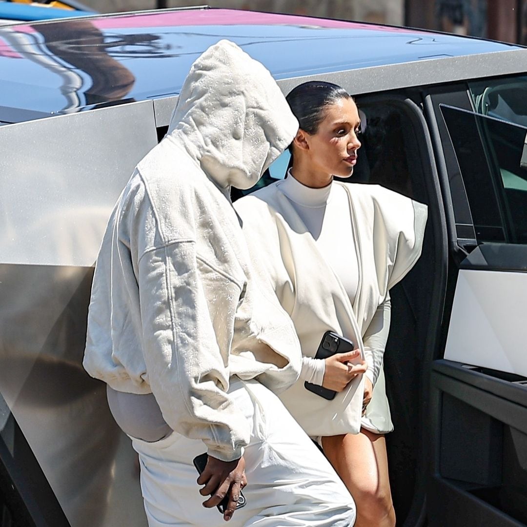 Kanye West and Bianca Censori are back in Tokyo in matching outfits after spending the holidays in LA