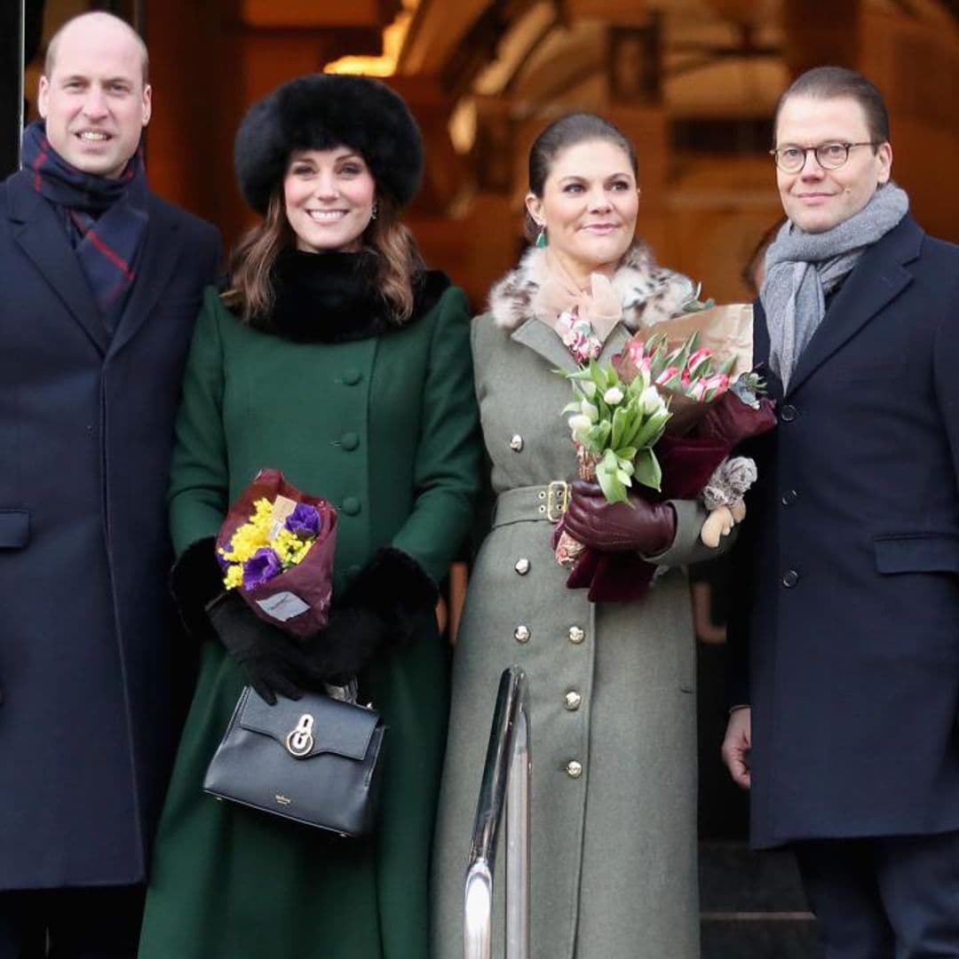 The Prince and Princess of Wales reunite with a royal couple in Windsor