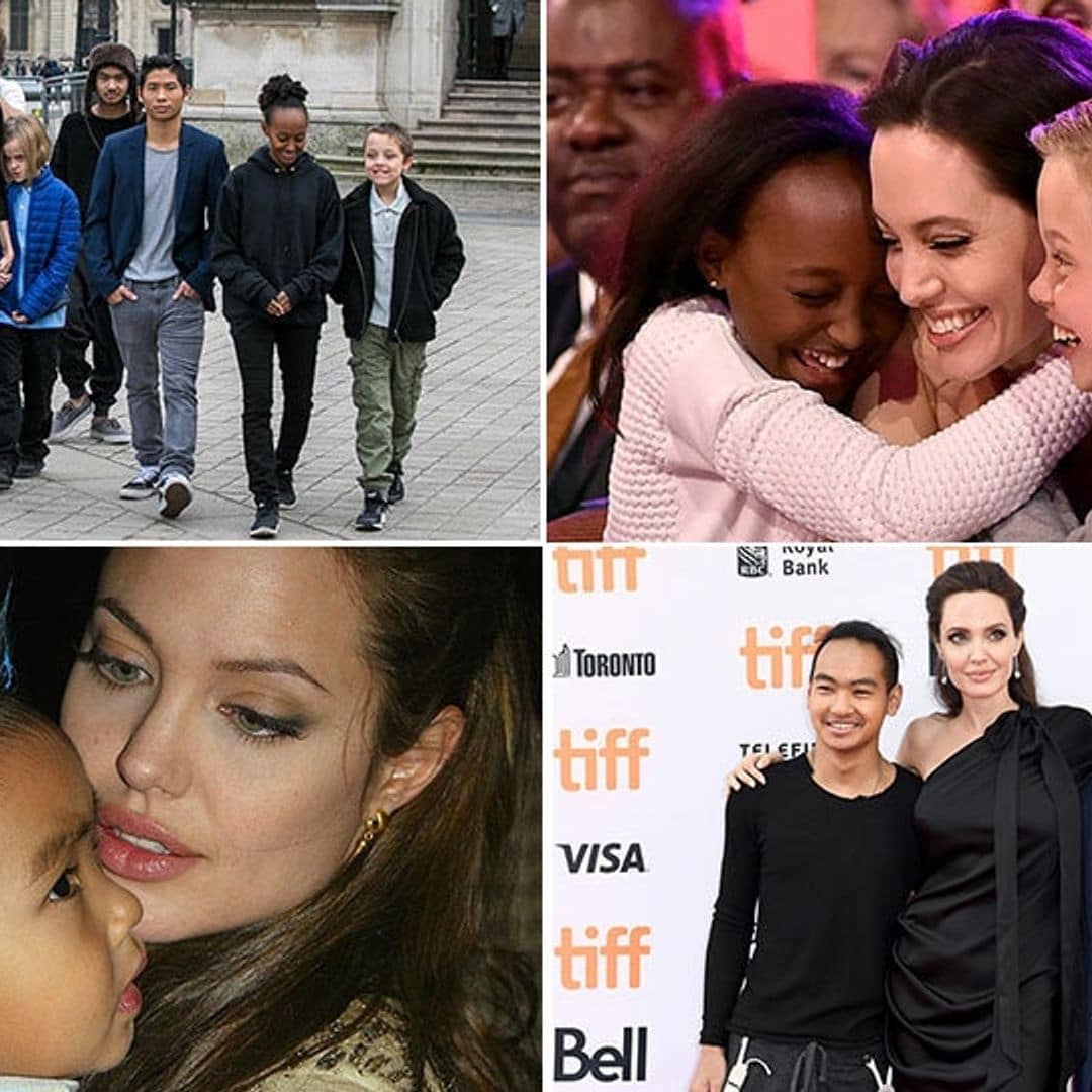 Angelina Jolie's best moments with her kids