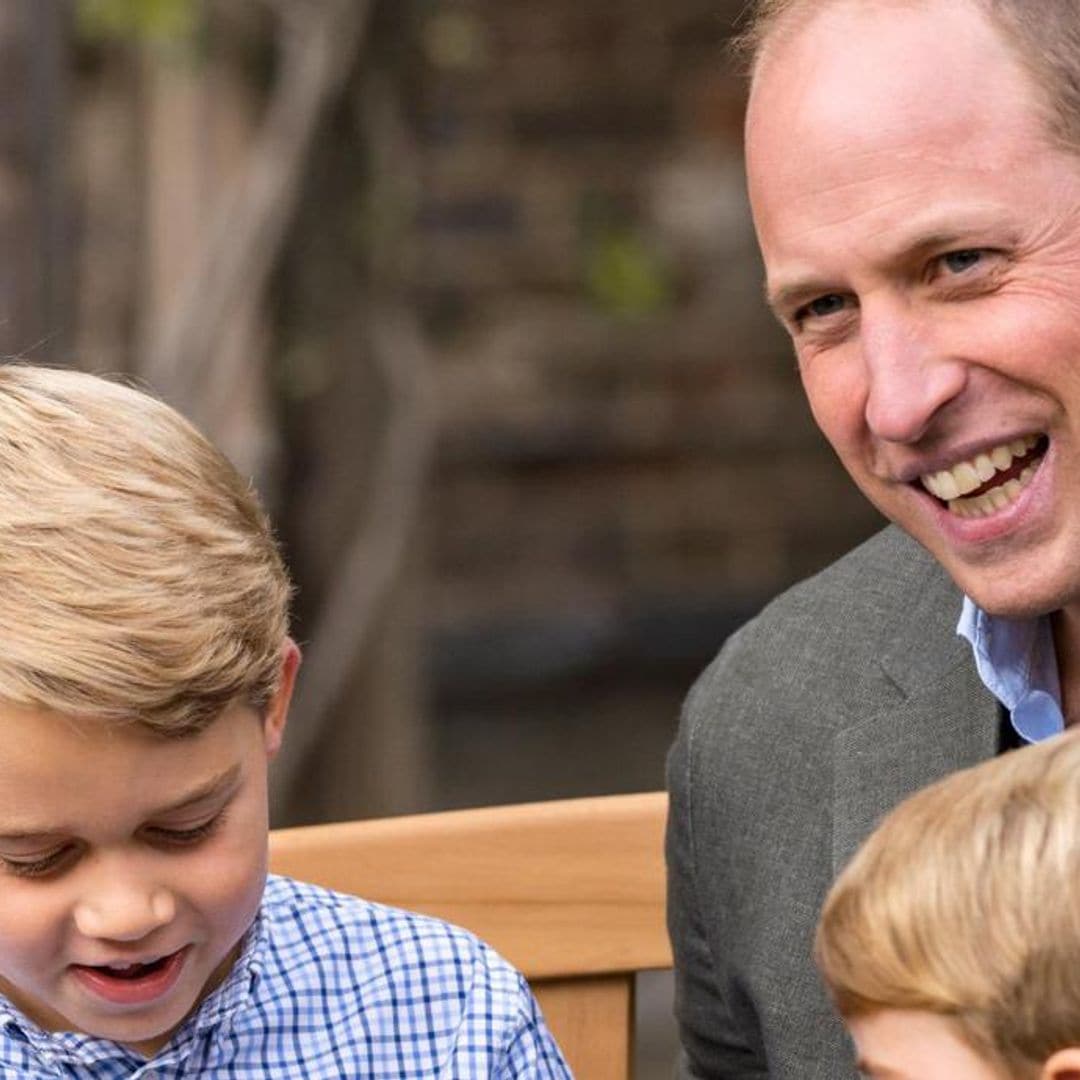 Prince William reveals what recently made Prince George ‘so sad’