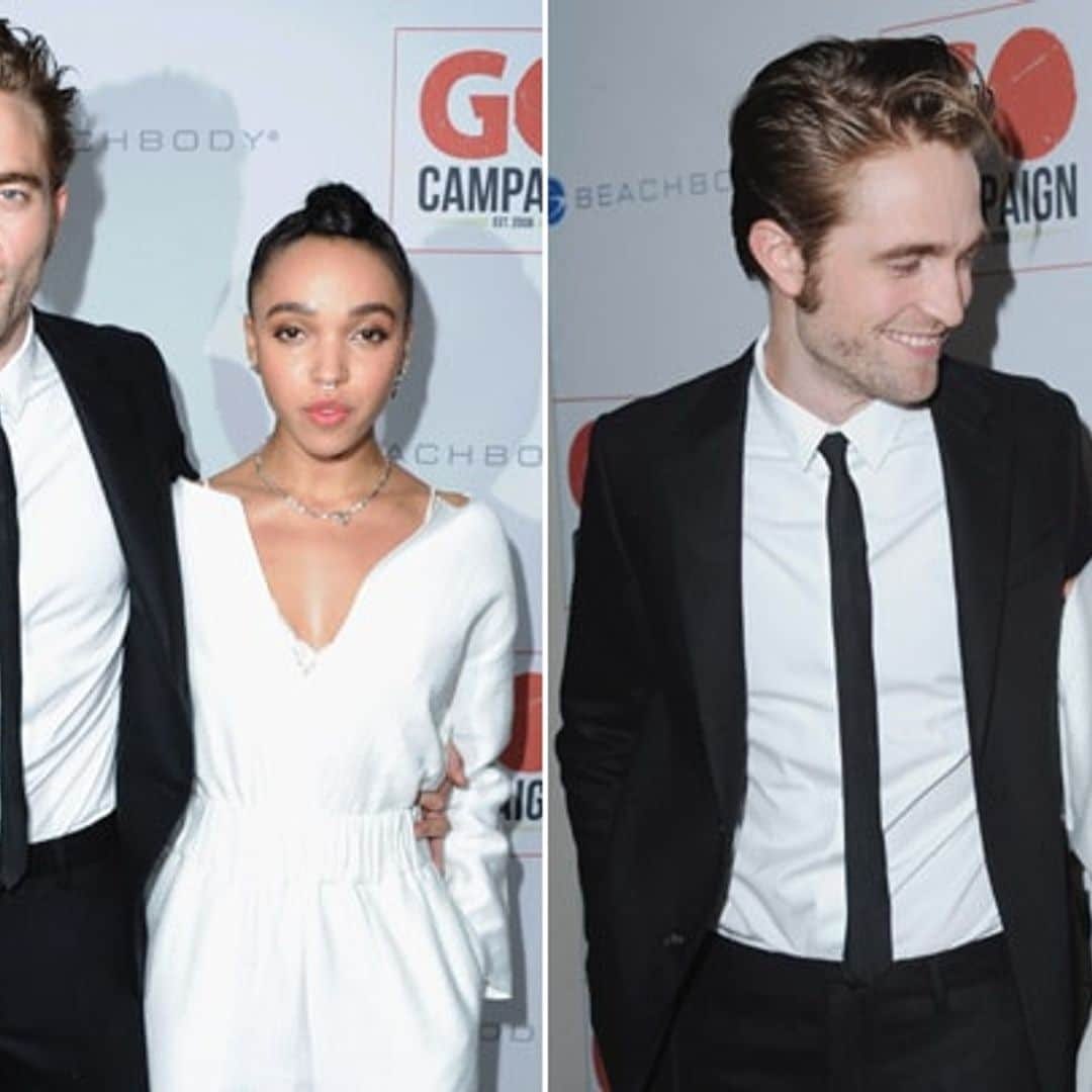 Robert Pattinson and FKA Twigs look loved up on rare date night out