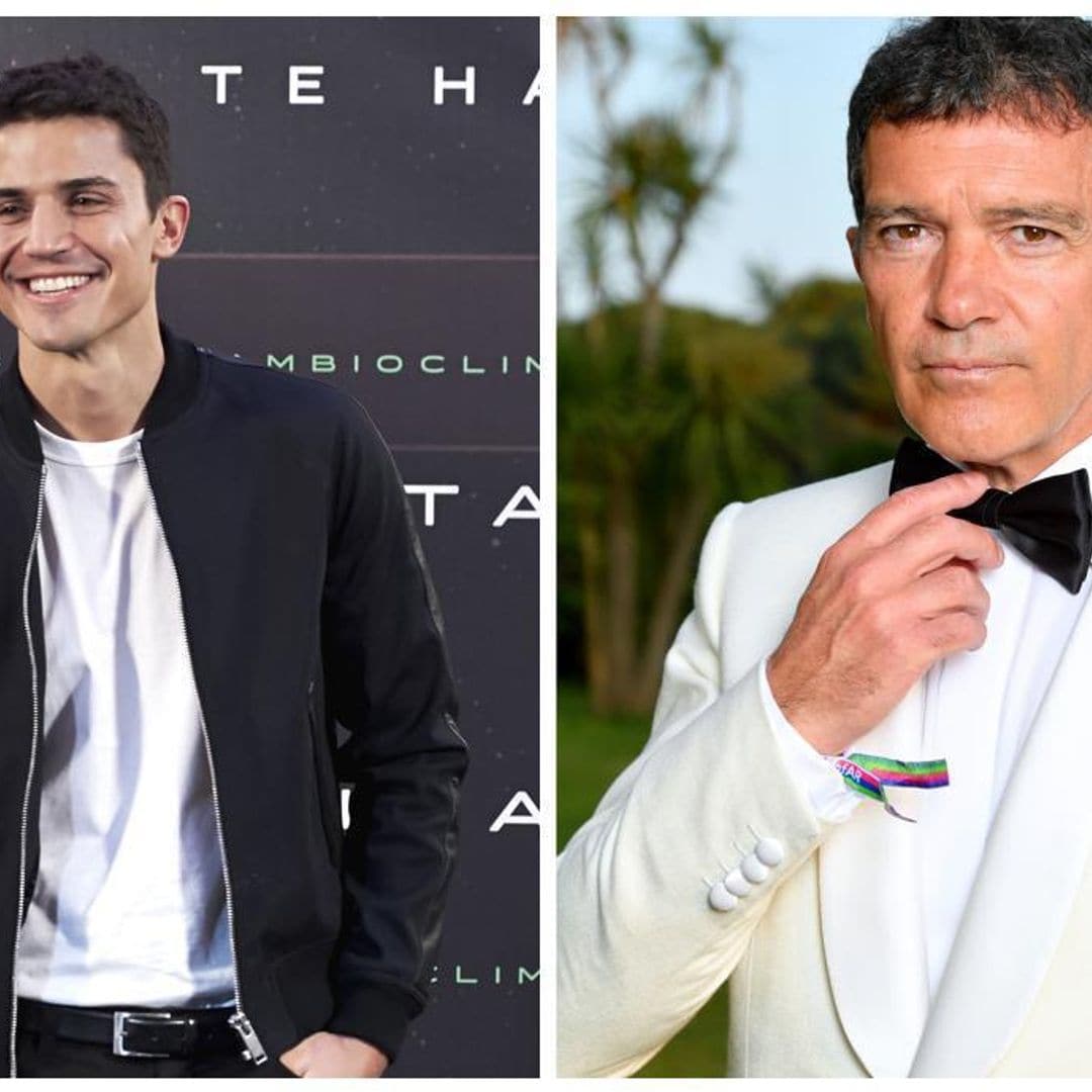 Antonio Banderas and Alex Gonzalez are staying fit in isolation with very different workouts that you have to see