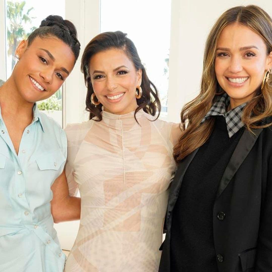 Jessica Alba and Ariana DeBose honor Eva Longoria for her contributions to the entertainment industry