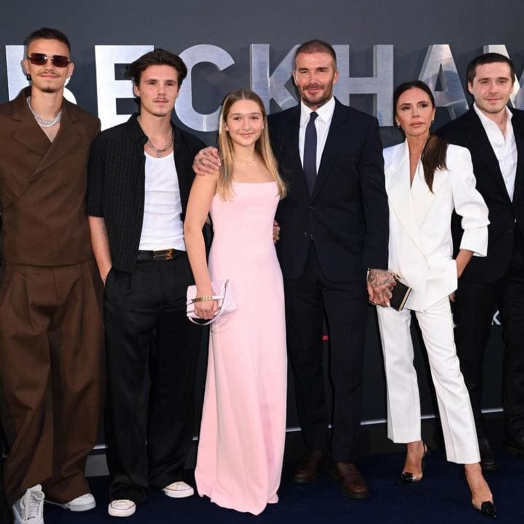 The Beckhams show unmatched glamour in fashion-forward family gathering for the premiere of ‘Beckham’