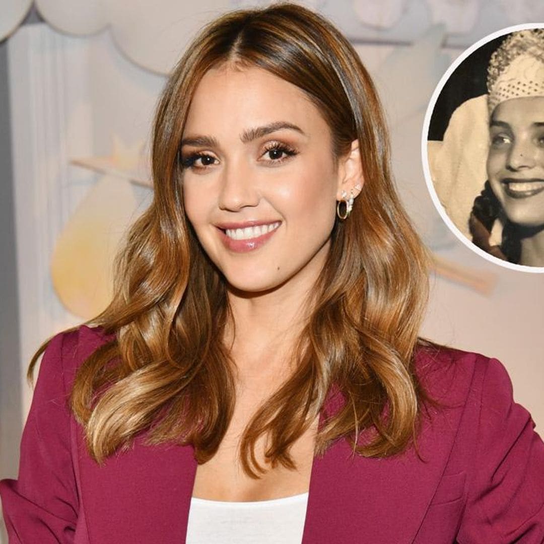 Jessica Alba reveals grandparents wedding photos – and it’s clear where she got her smile, see all pics