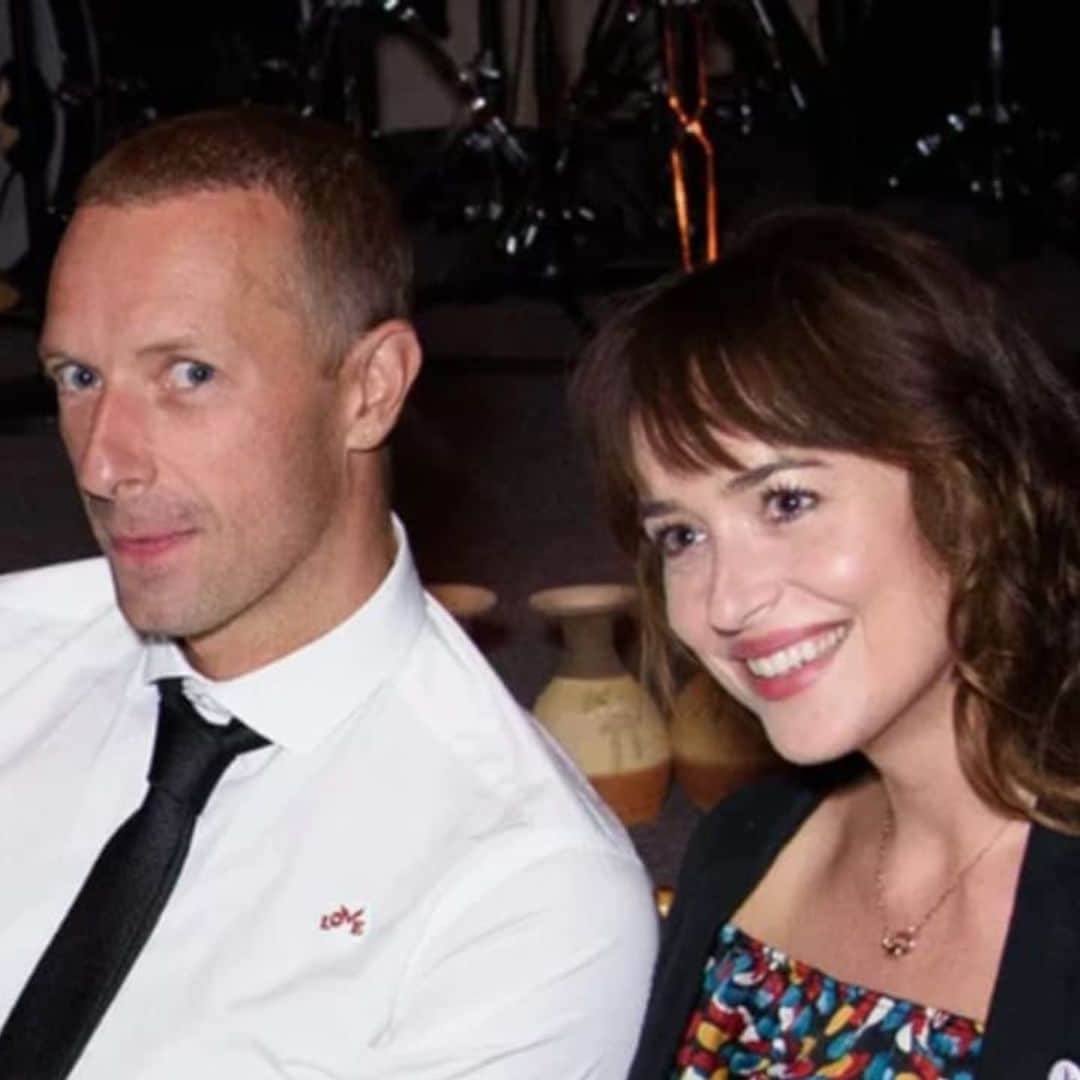 Chris Martin gave a sweet shout out to Dakota Johnson during one of his concerts