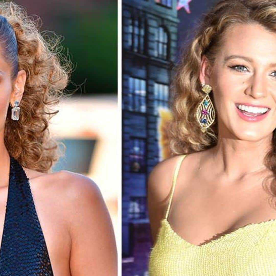 Love curly hair? Rock it retro like Blake Lively and Bella Hadid