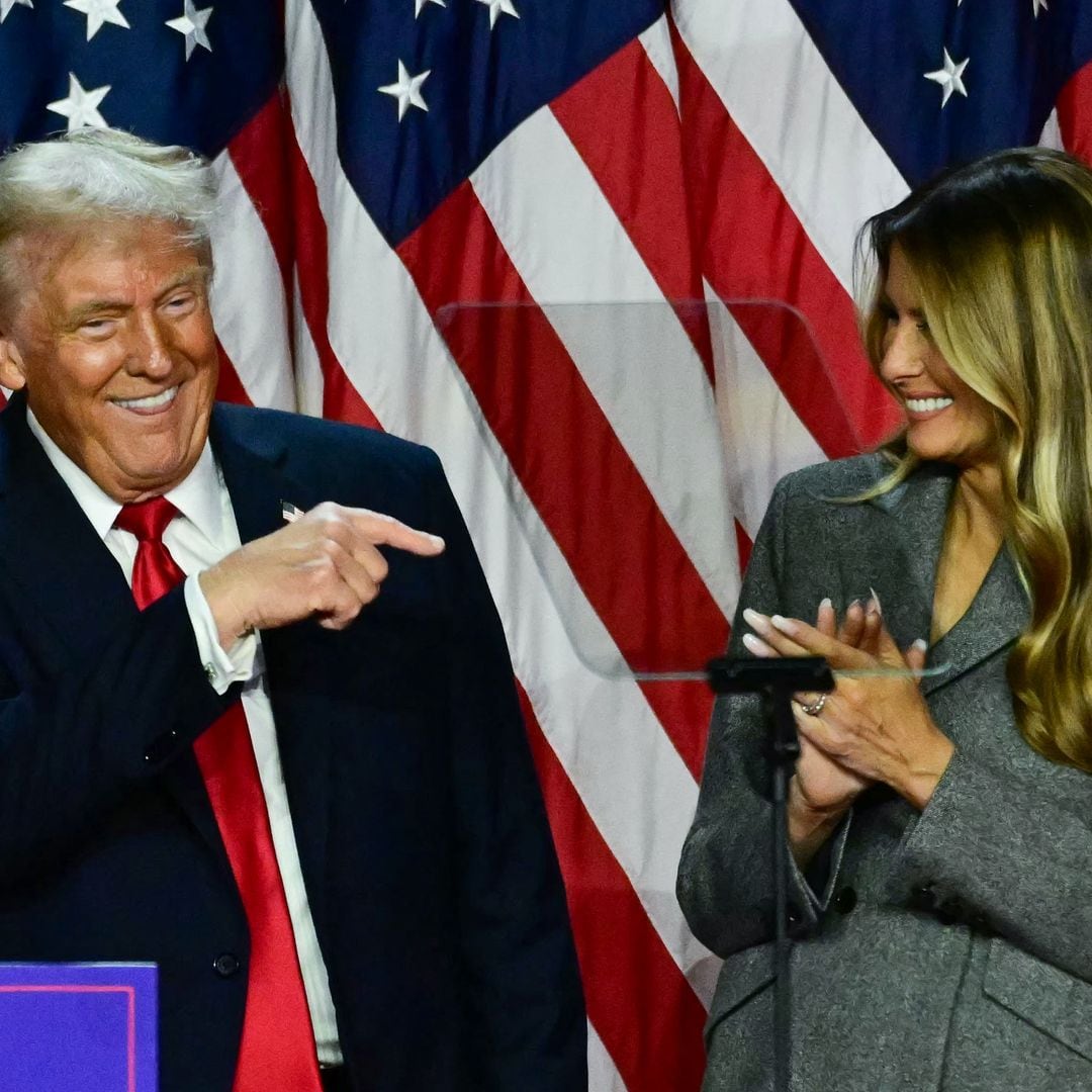 Melania Trump praised by Trump during his victory speech; 'She works very hard'