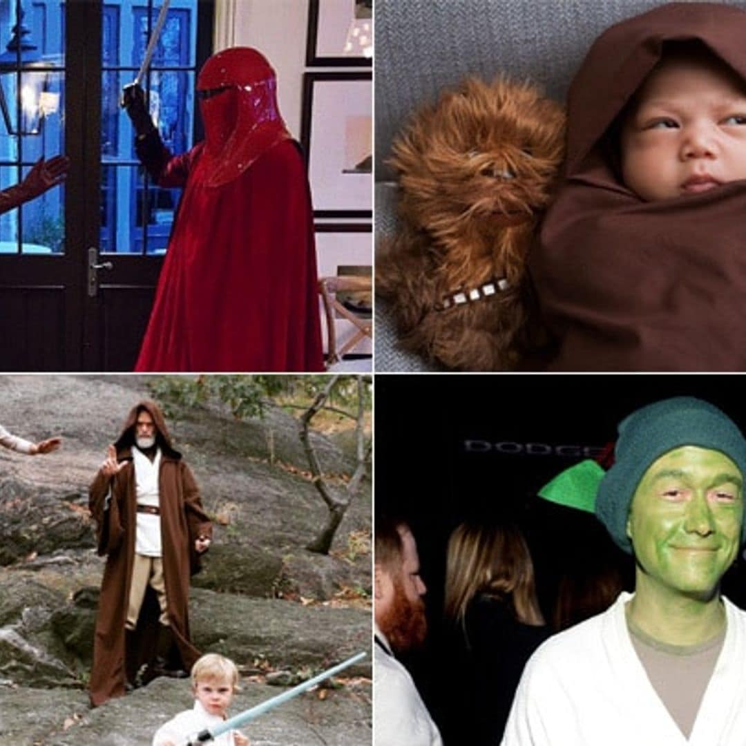 Faith Hill, Tim McGraw wake up kids in 'Star Wars' attire: Celebs who prove the force is with them