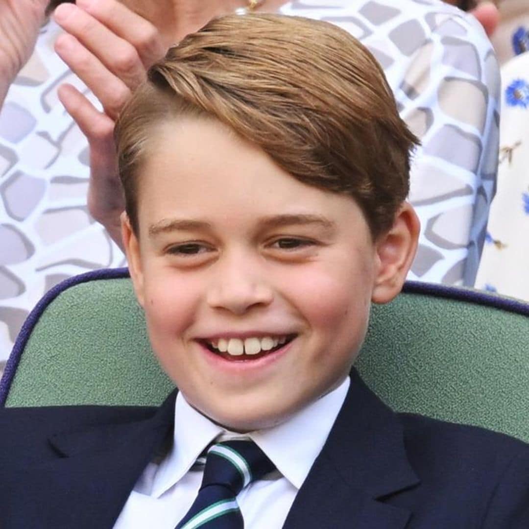 Prince George pictured on family holiday in new birthday photo