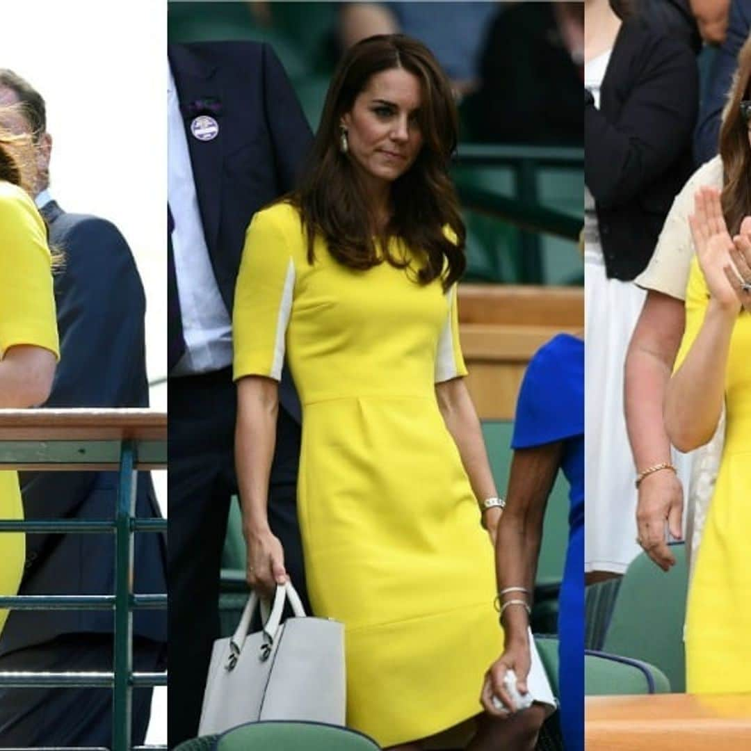 Kate Middleton shines in recycled Roksanda Ilincic dress at Wimbledon