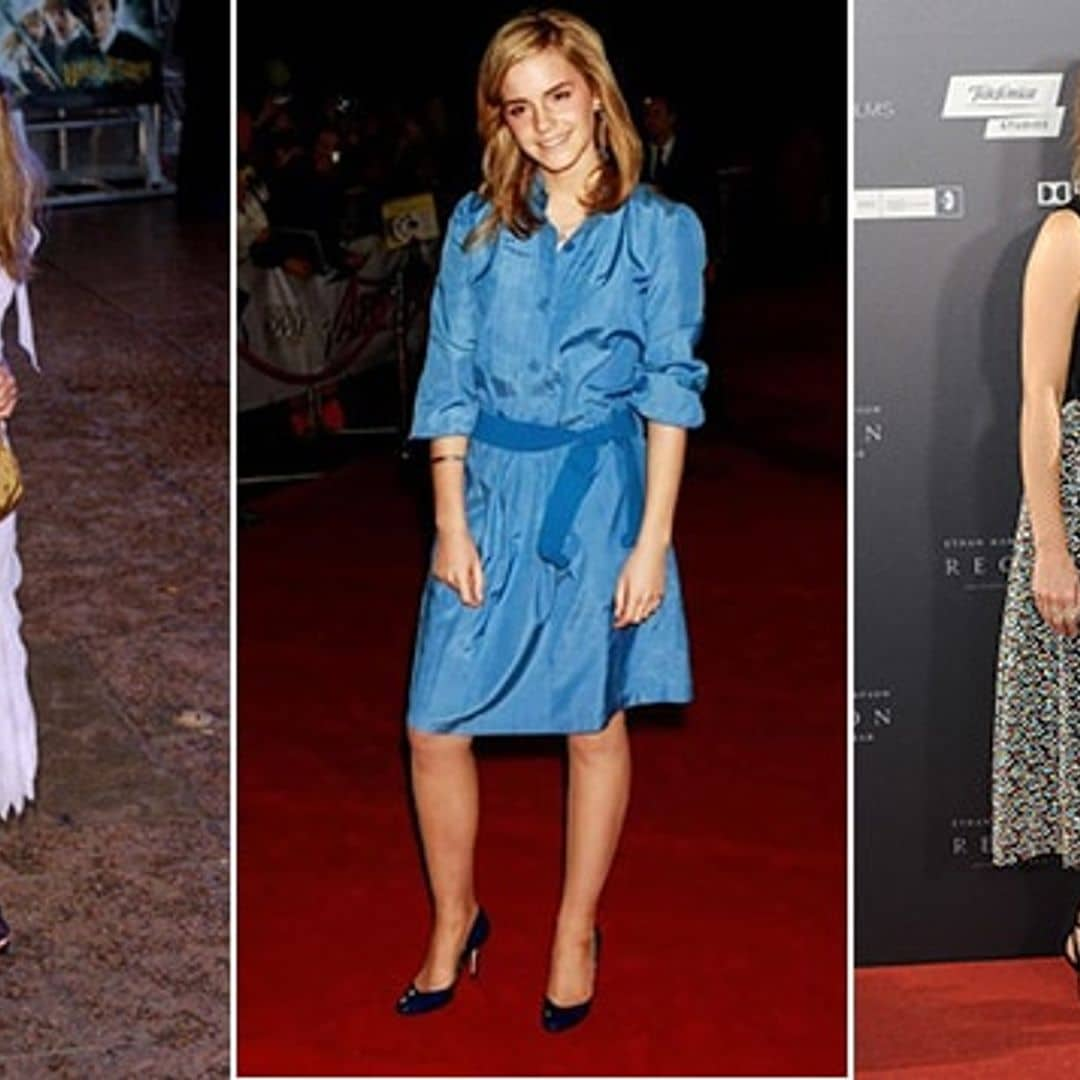 Style transformation: Emma Watson's red carpet fashion through the years