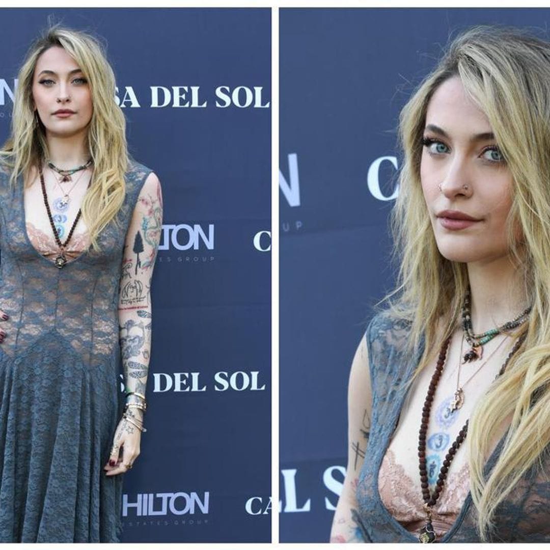 Paris Jackson attends Paris Hilton’s family art show