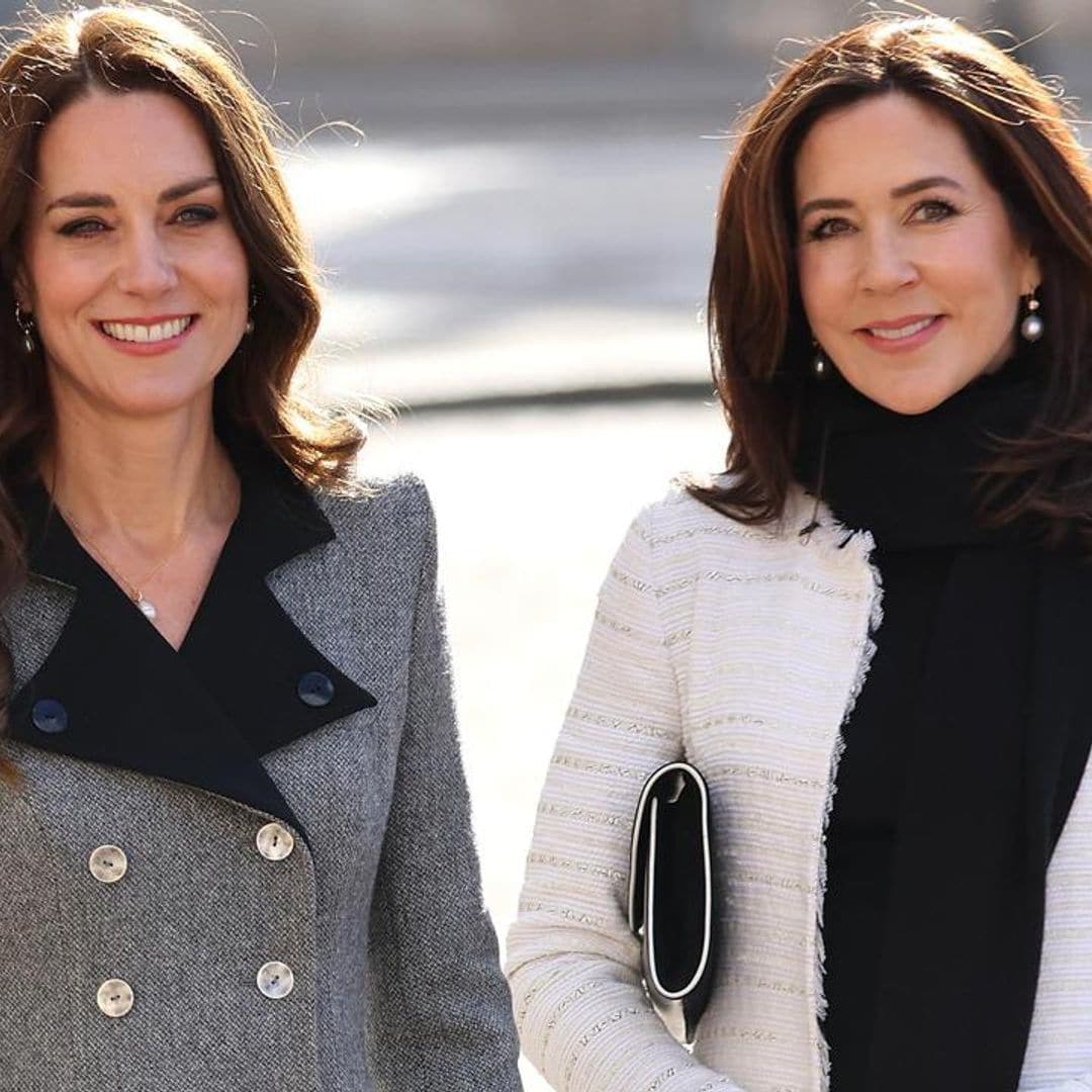 Kate Middleton stylishly reunites with Crown Princess Mary in Denmark