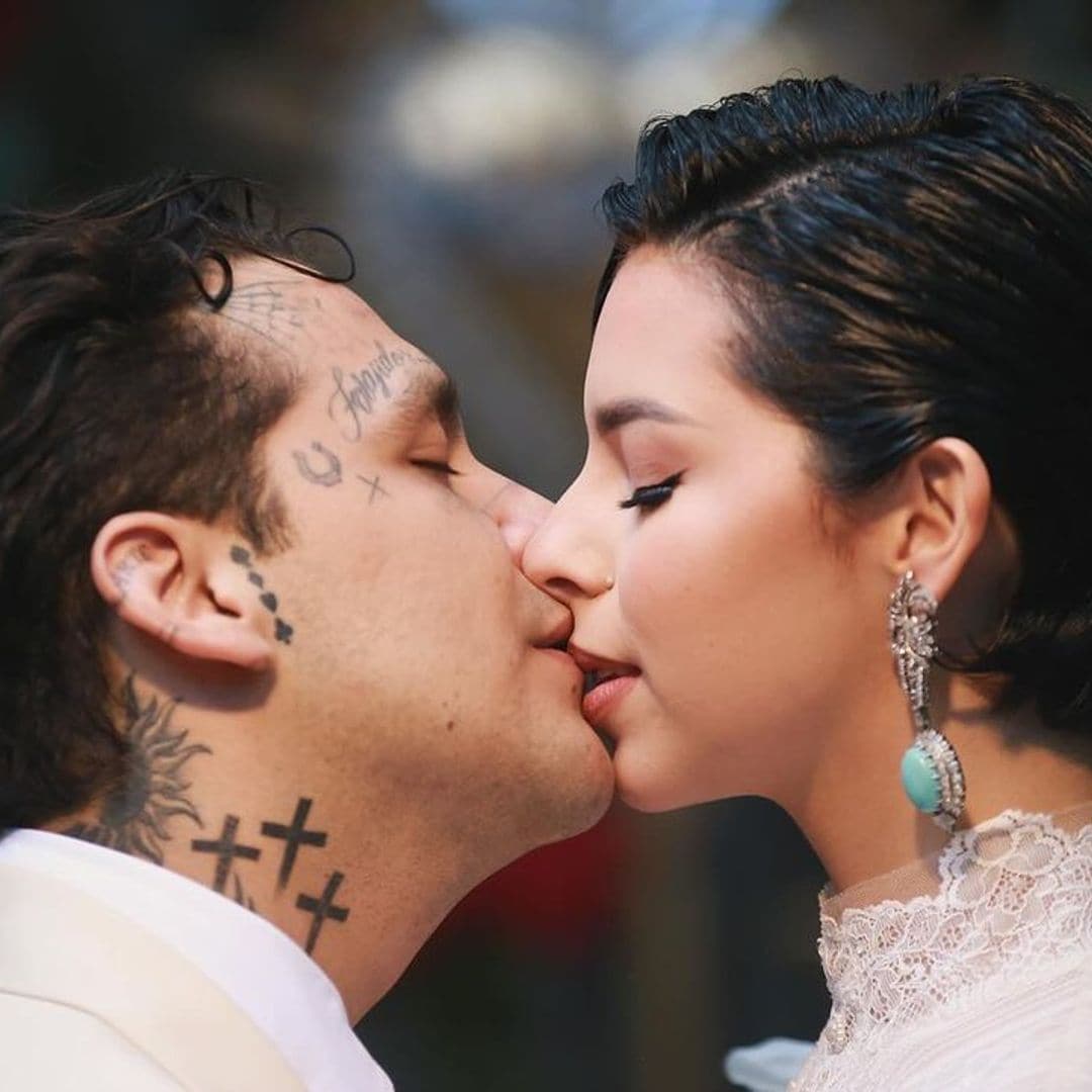 First images of Angela Aguilar and Christian Nodal on their honeymoon