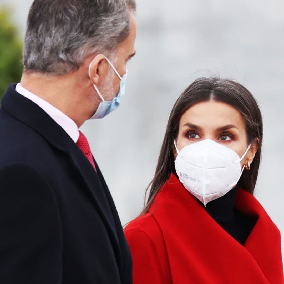 Queen Letizia and King Felipe leave for state visit to Sweden