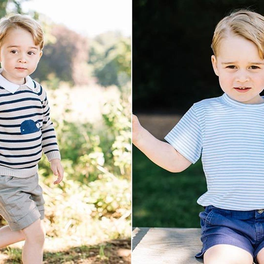 All the details on Prince George's stylish birthday photoshoot outfits