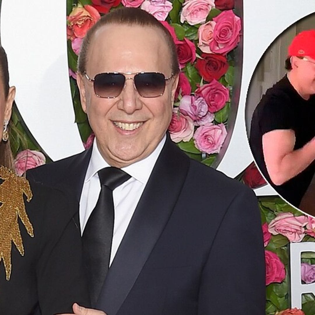 Tommy Mottola gets fit, and Thalia is excited about his biceps!