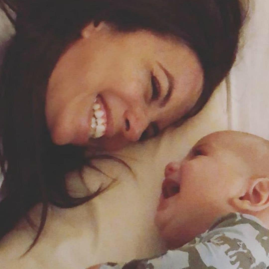 Eva Longoria and baby Santi take #MommySonGoals to the next level with beyond cute pic!