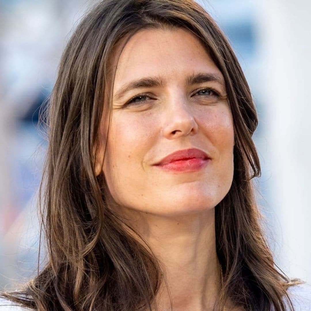 Charlotte Casiraghi’s mother-in-law and sister Princess Alexandra hit fashion show in Paris