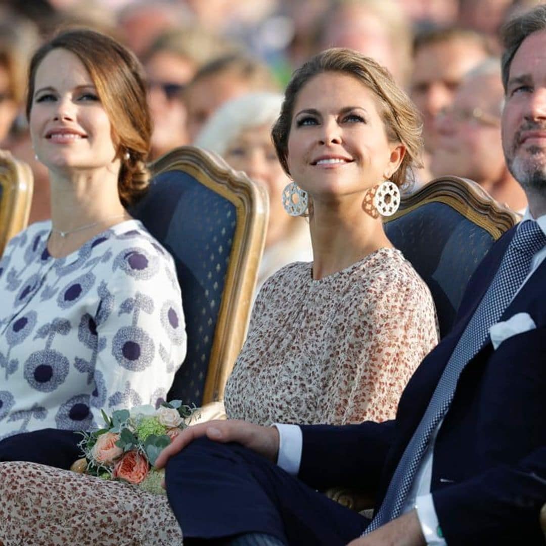 Princess Madeleine, Princess Sofia and Crown Princess Victoria’s families star in new group photo