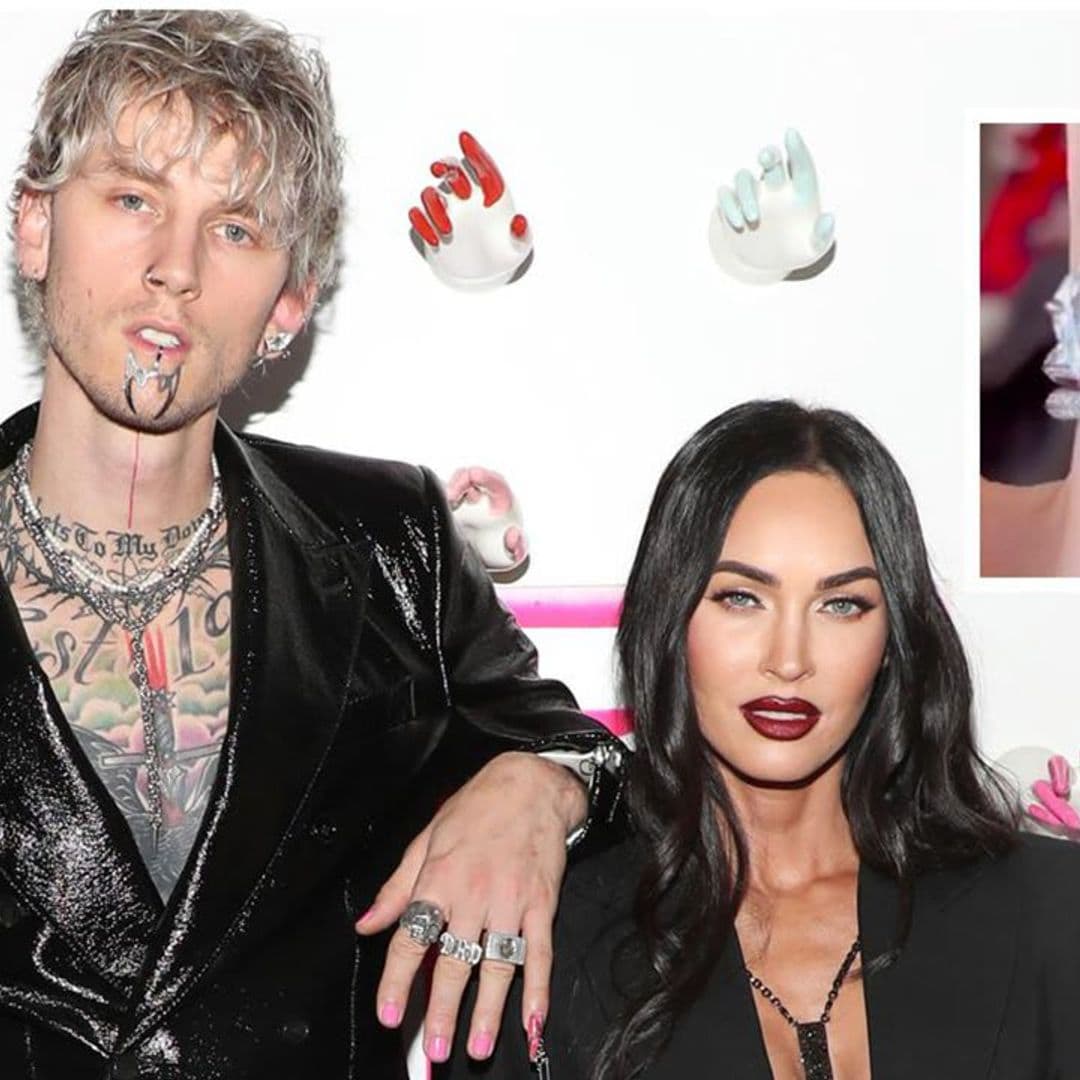 Megan Fox and Machine Gun Kelly seal engagement by drinking each other’s blood