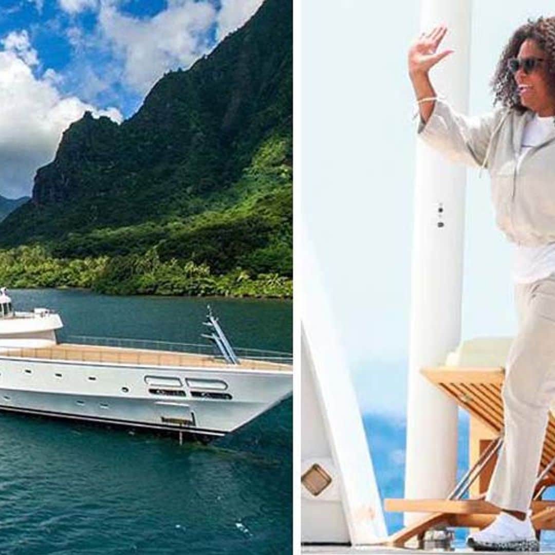 Oprah Winfrey´s mega-yacht vacation will blow your mind!