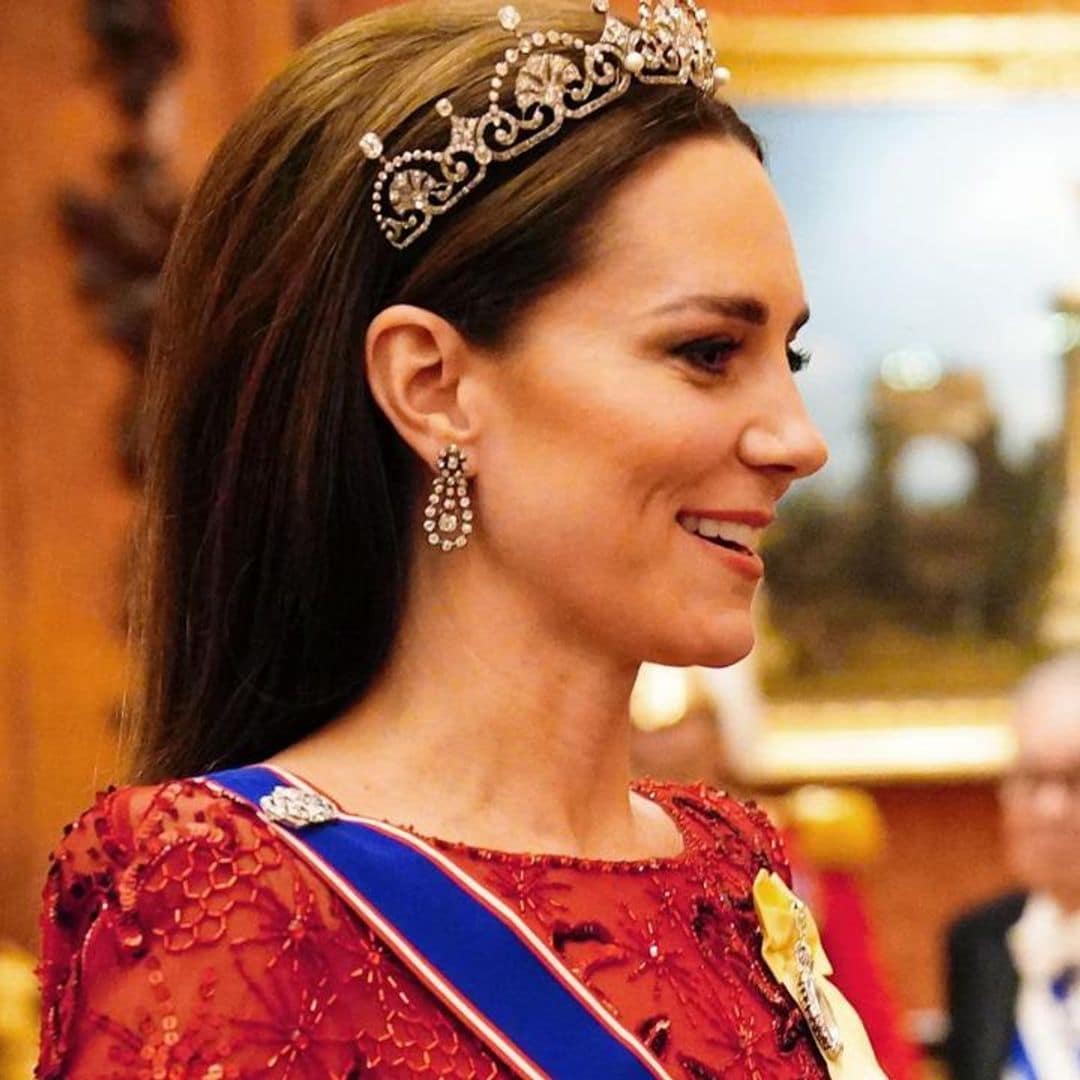 The Princess of Wales stuns in red at palace reception: Photos